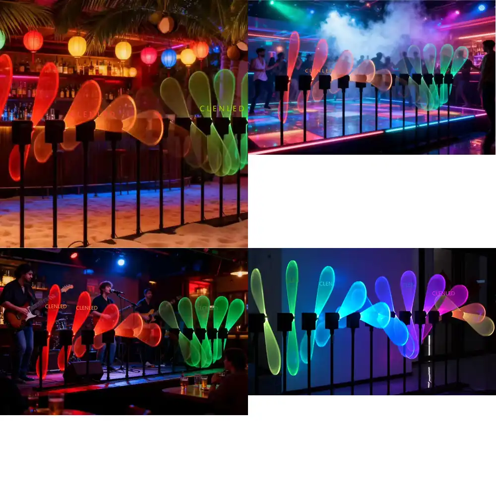 Decor Lighting Fans - Ventola LED RGB a 24V con
