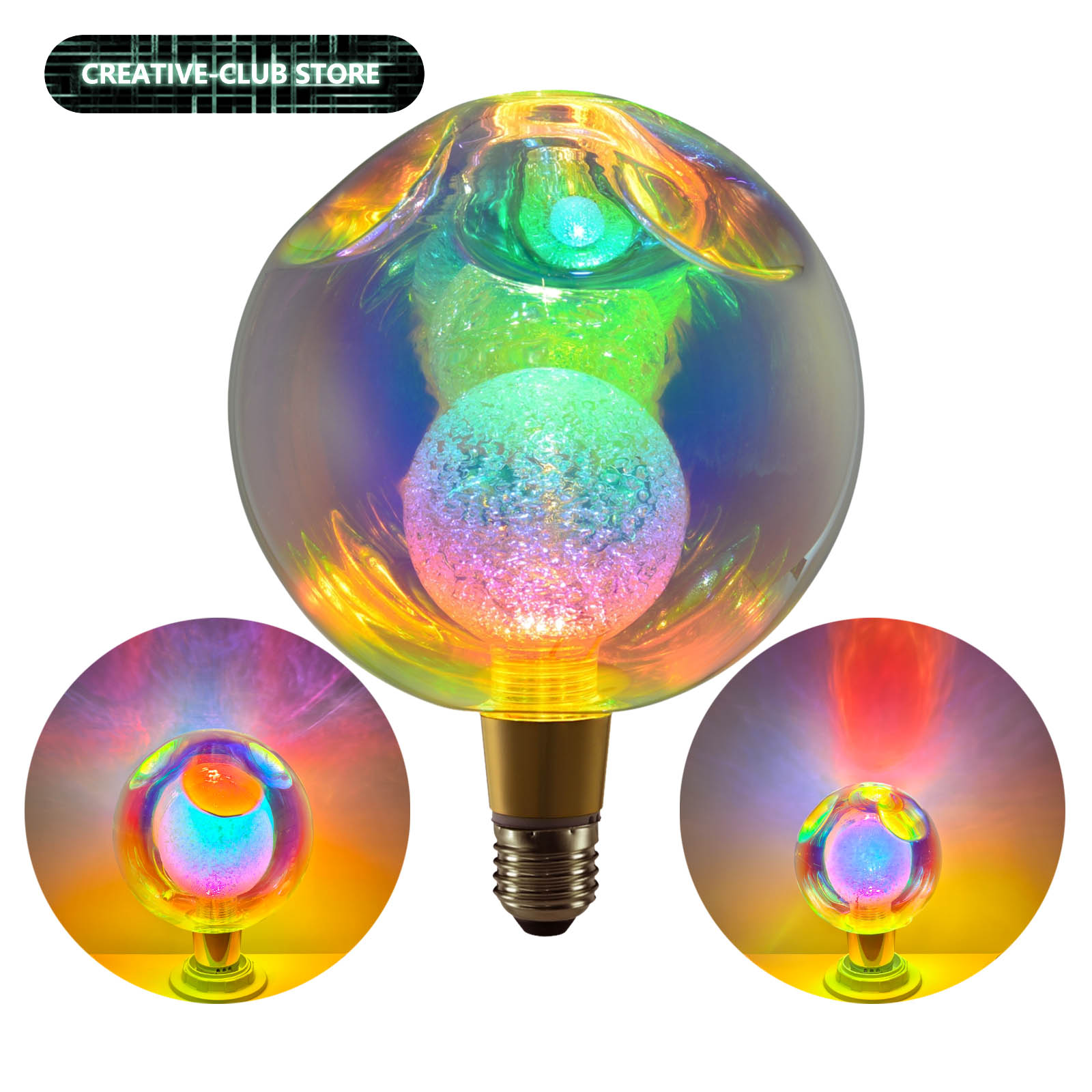 Vintage Lighting Decor - E27 P90 P120 P150 Lampadina LED