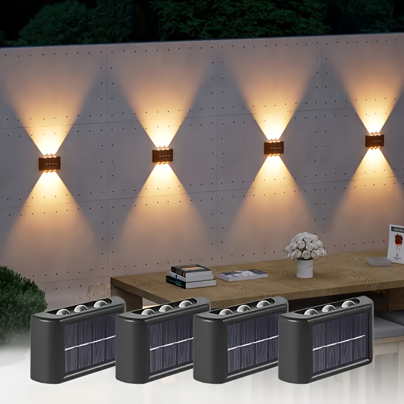 Wall Decor Lighting - Lampada Solare LED da Esterno Impermeabile,