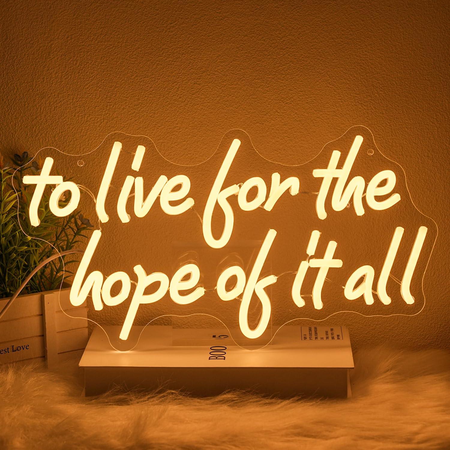 Wall Decor Lighting - Insegna al neon 