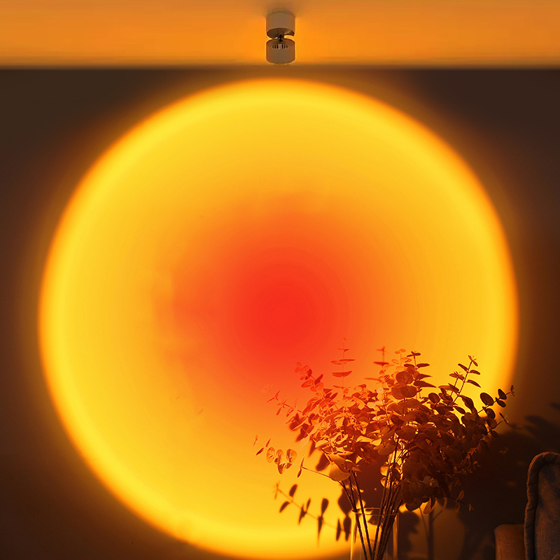 Sunset Lamp Projection - Faretto LED a Effetto Tramonto, Luce