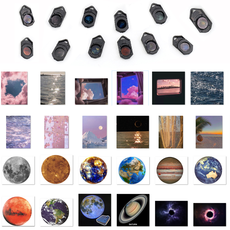 Sunset Lamp Projection - 16 pezzi di lampada per proiezione,