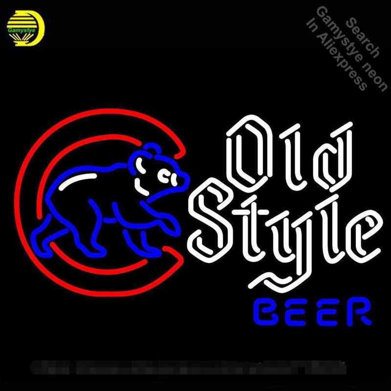 Union Lighting & Decor Collabs - Unions Cubs O Style Insegna al