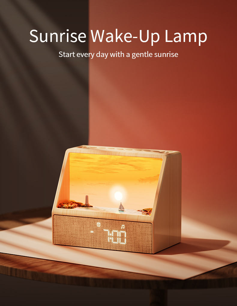 Lighting Table Decor - Proiettore di Stelle e Lampada Tramonto,