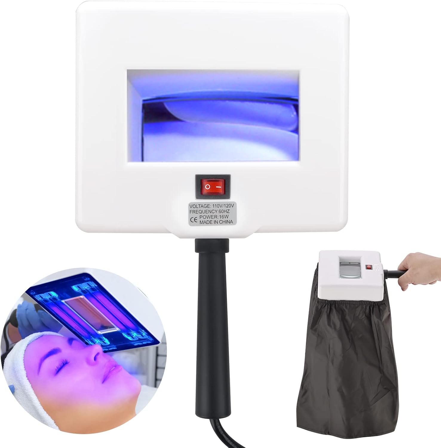 Lighting Jockey - Analizzatore della pelle con lampada per