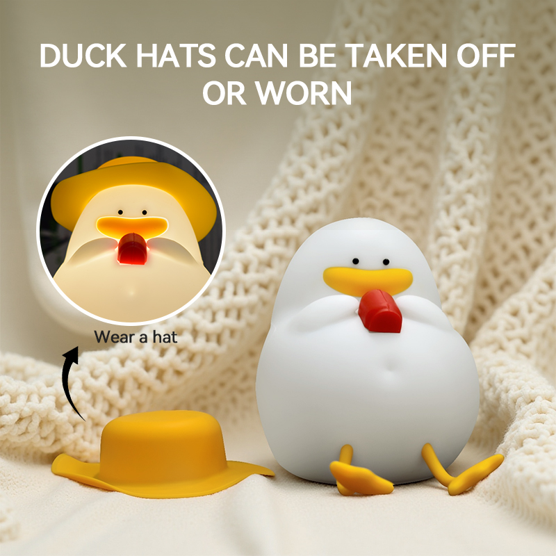 Lighting Table Decor - Luce notturna Happy Duck, lampada da