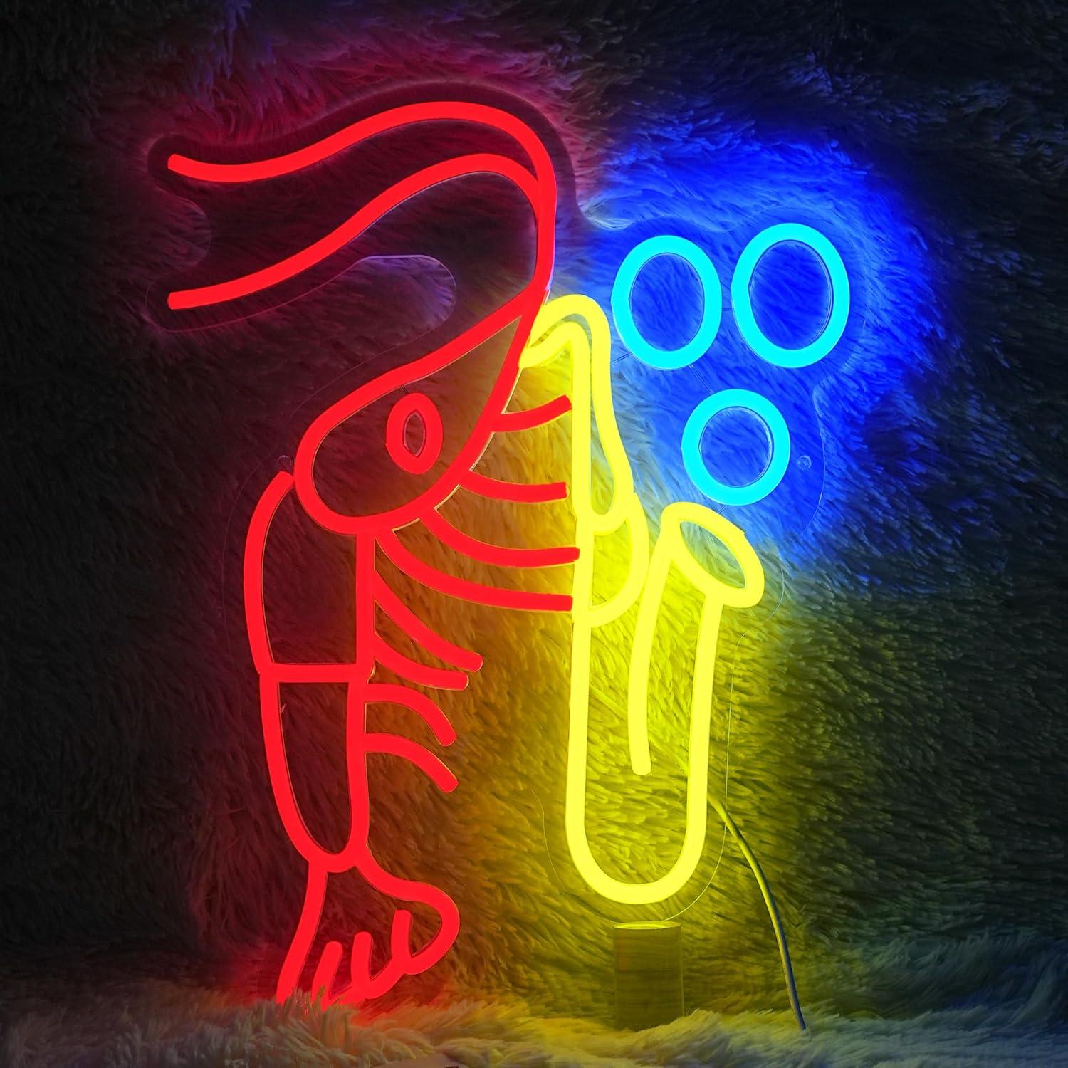 Vintage Lighting Decor - Insegna al Neon a LED a