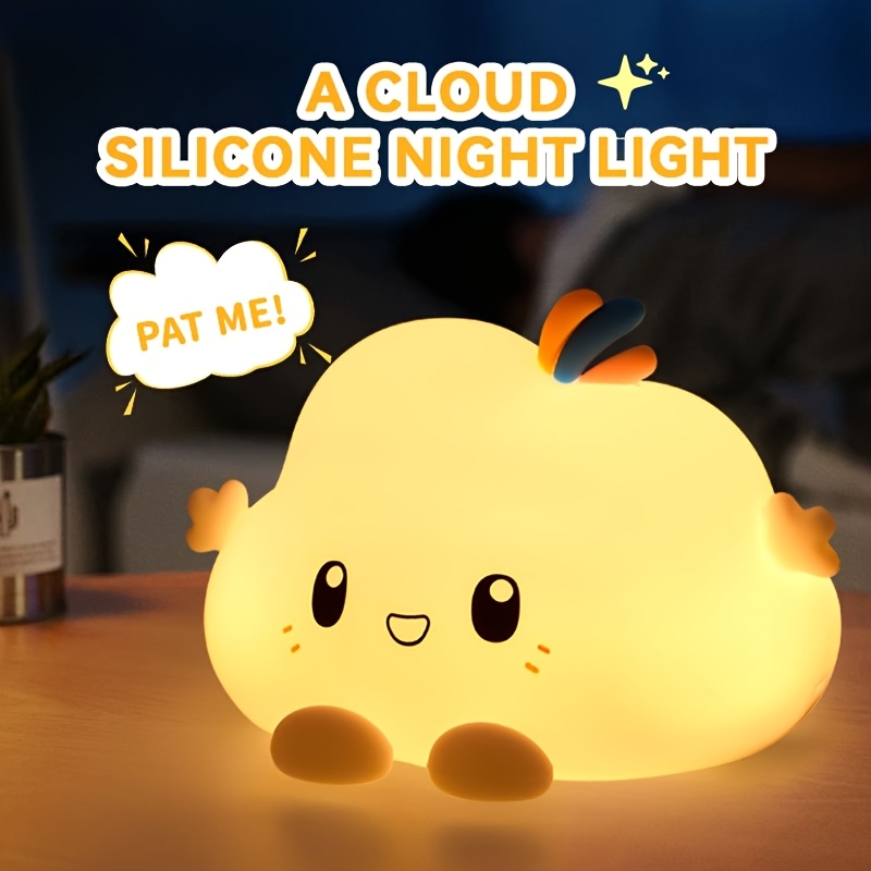 Lighting Table Decor - Luce notturna a nuvola, attenuazione touch-controllo,