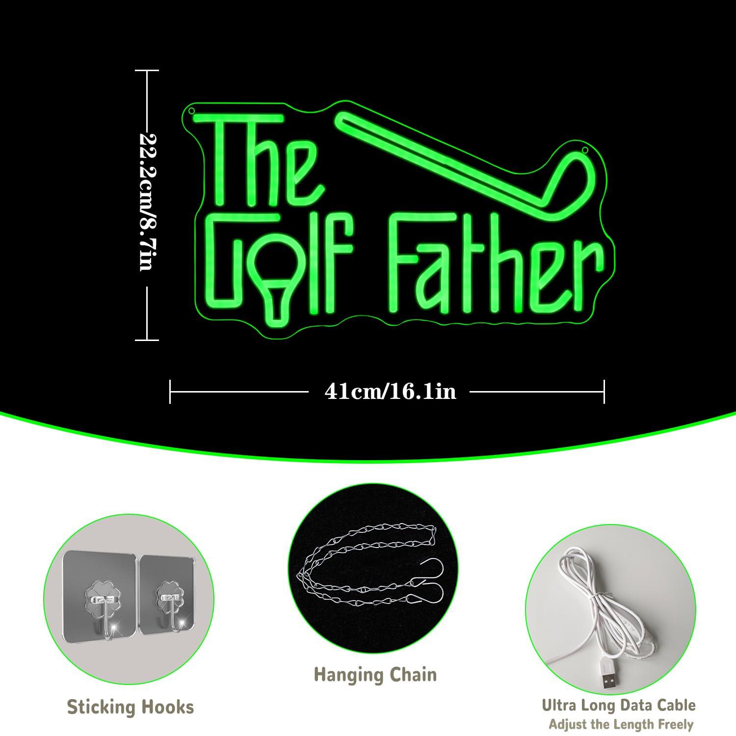 Insegna al Neon 'The Golf Fath - Wall Decor Lighting recensione e prezzo