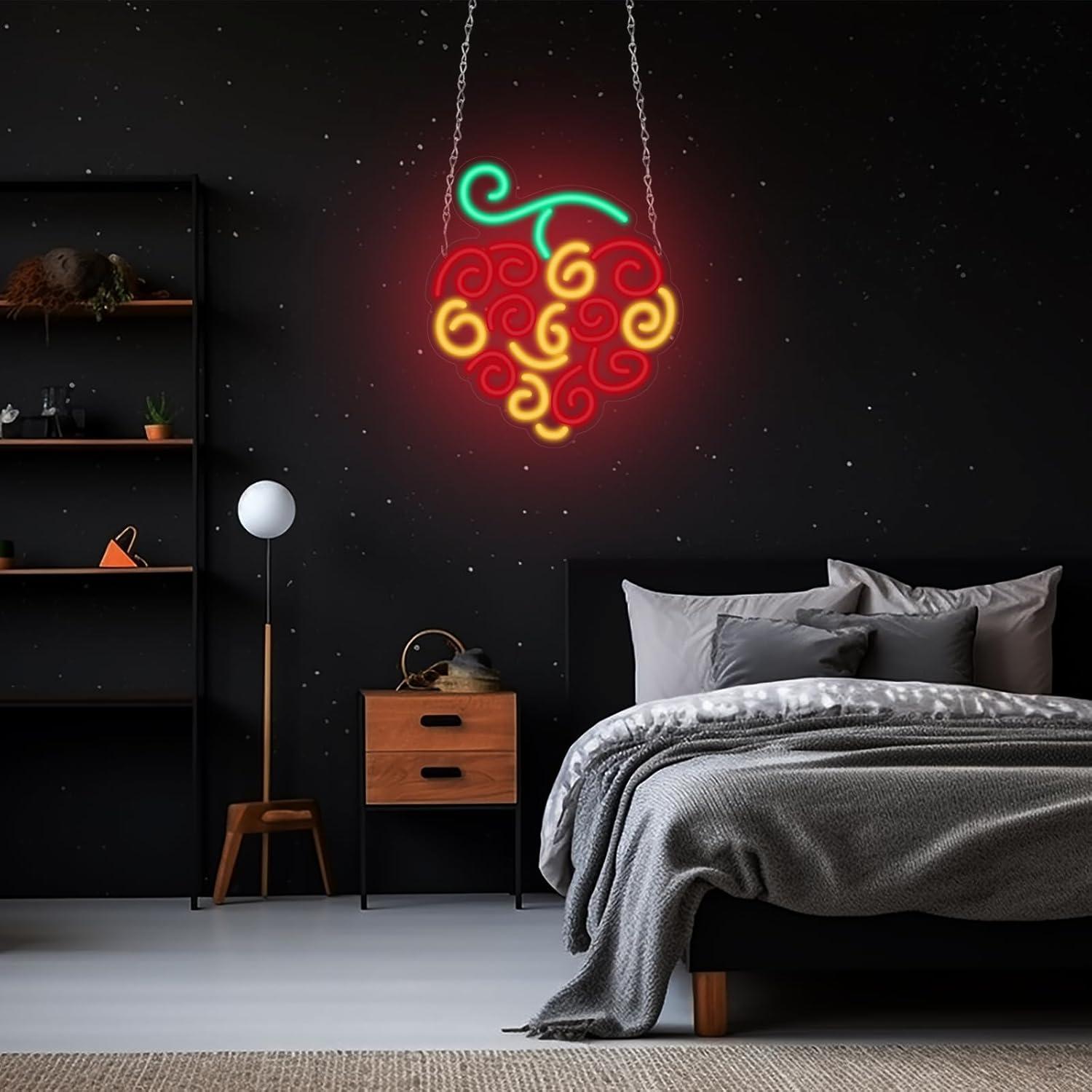 Insegna al Neon Cyber Fruit, L - Wall Decor Lighting recensione e prezzo