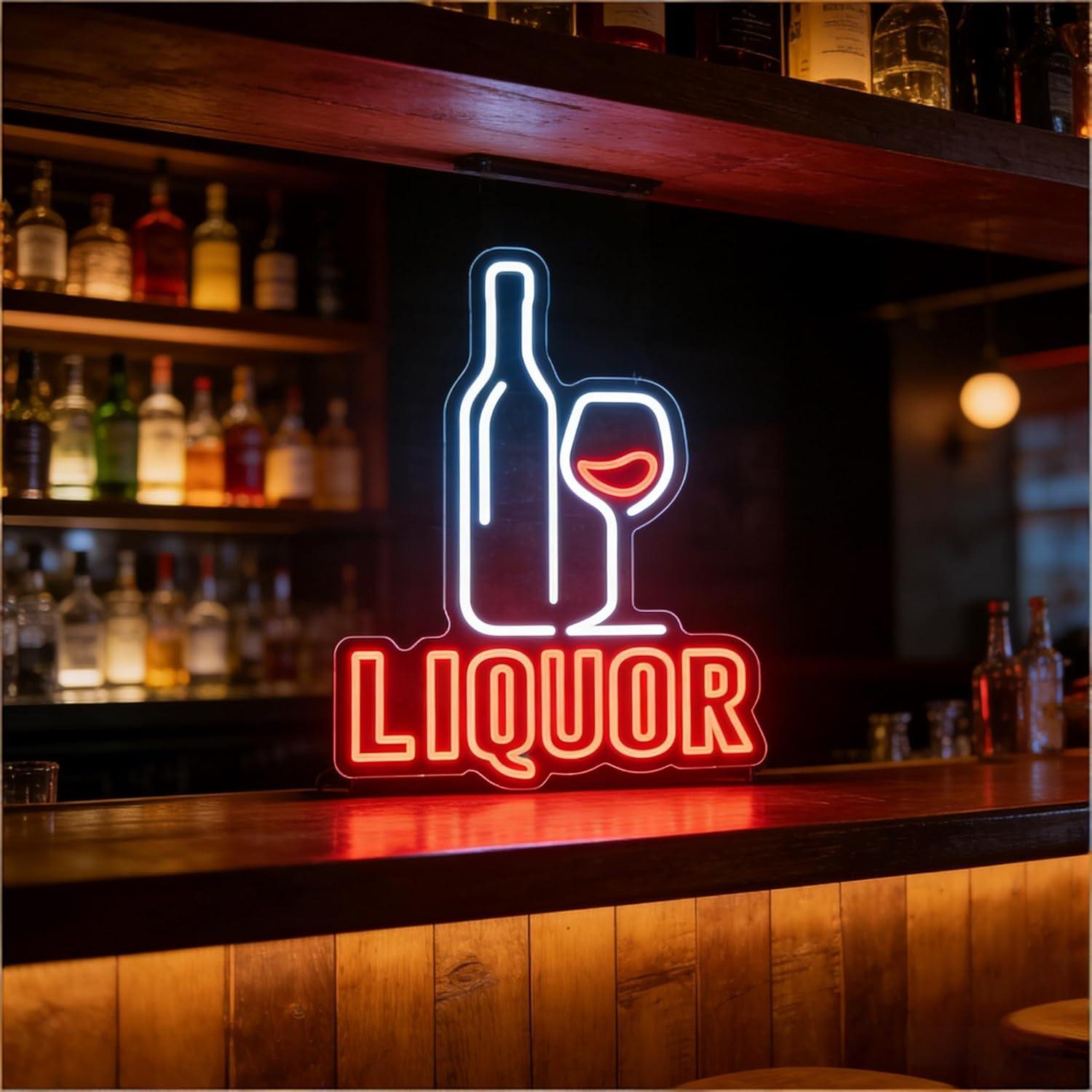 Insegna al Neon per Liquori, L - Wall Decor Lighting recensione e prezzo