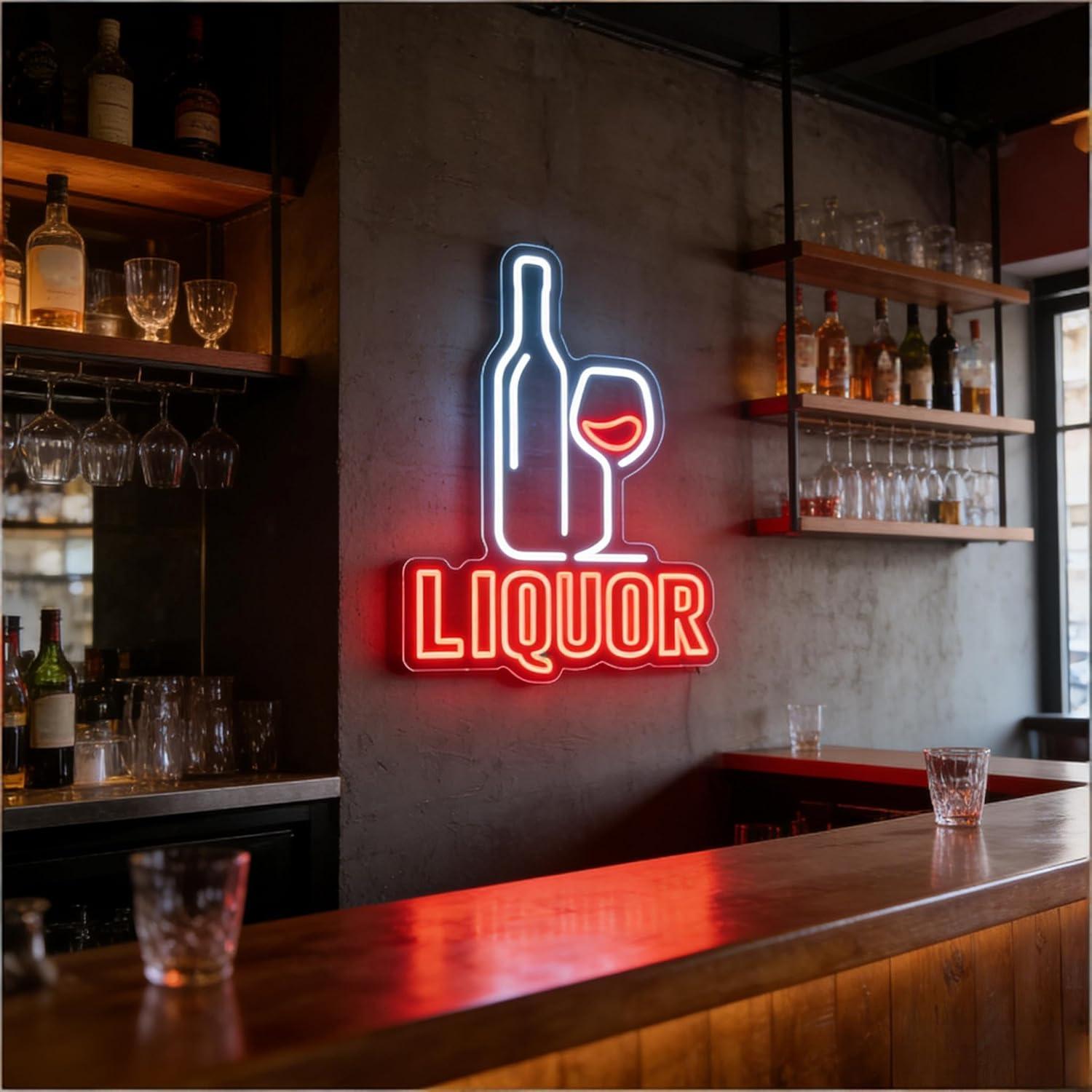 Insegna al Neon per Liquori, L - Wall Decor Lighting recensione e prezzo