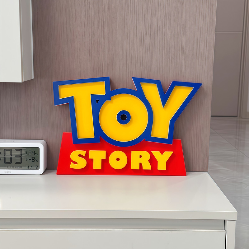 Insegna 3D con Logo di TOY STO - Lighting Room Decor Items recensione e prezzo