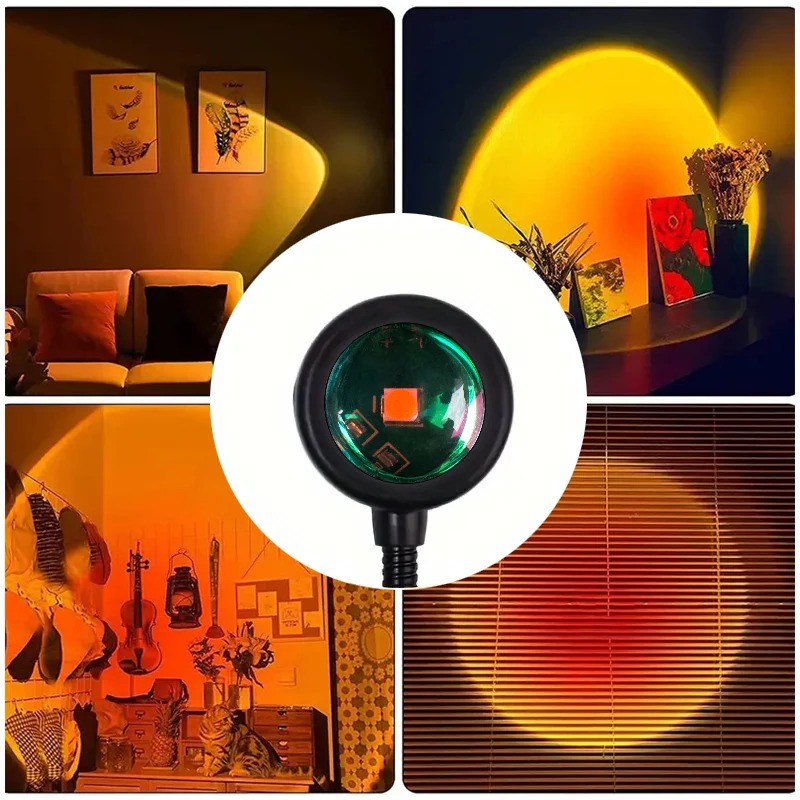 Lampada di proiezione USB con  - Sunset Lamp Projection recensione e prezzo