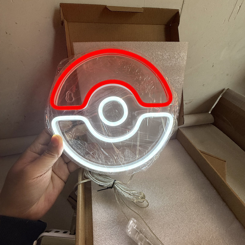 Luce al Neon LED 20x20cm a For - Lighting Room Decor Items recensione e prezzo