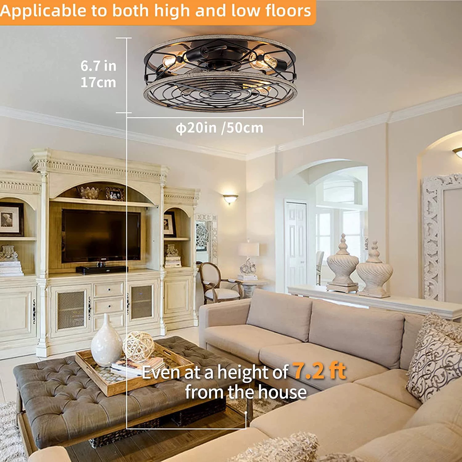 Ventilatori da soffitto intell - Decor Lighting Fans recensione e prezzo