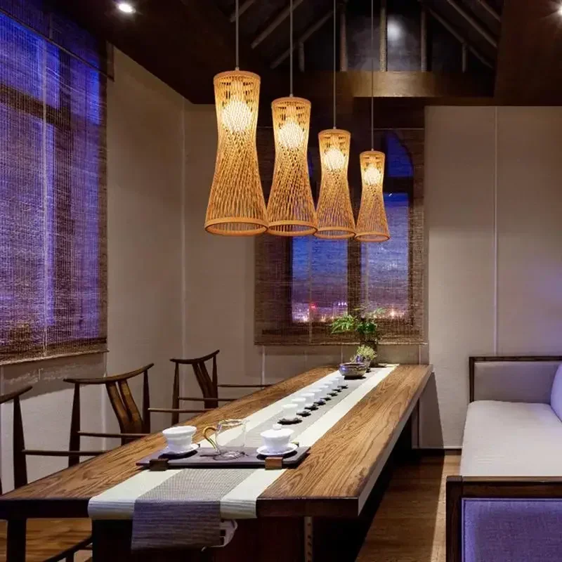 Lampadario in Rattan Intreccia - Japanese Lighting Decor recensione e prezzo