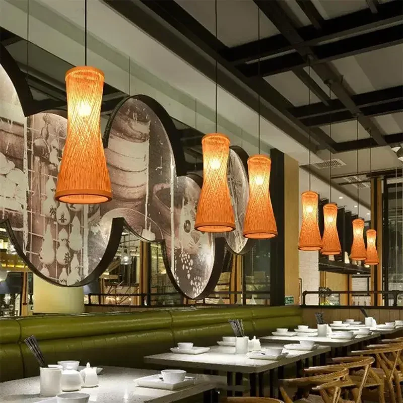 Lampadario in Rattan Intreccia - Japanese Lighting Decor recensione e prezzo