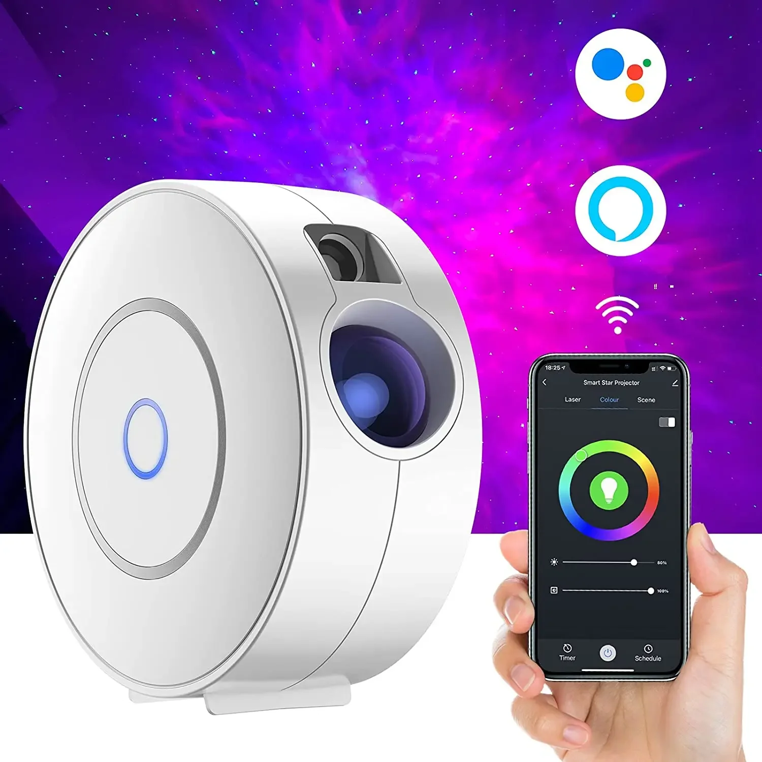 Tuya WiFi Intelligent Aurora G - Sunset Lamp Projection recensione e prezzo