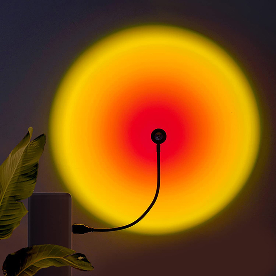 1x USB Lampada da tramonto LED - Sunset Lamp Projection recensione e prezzo