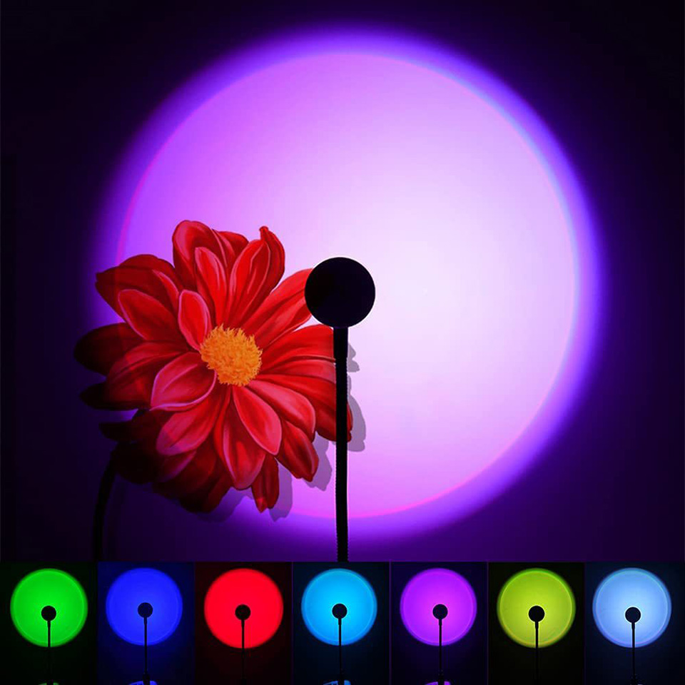 1x USB Lampada da tramonto LED - Sunset Lamp Projection recensione e prezzo