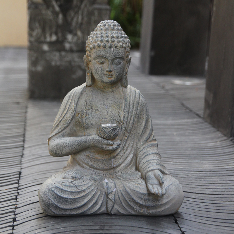 Statua di Buddha solare in res - Japanese Lighting Decor recensione e prezzo