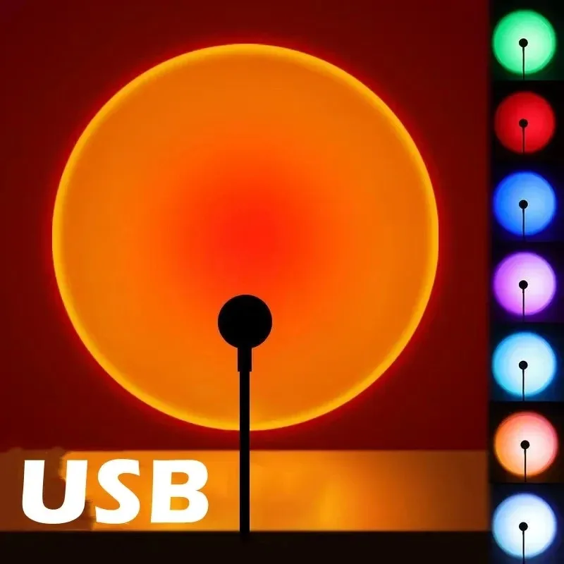 Lampada da proiezione USB Tram - Sunset Lamp Projection recensione e prezzo