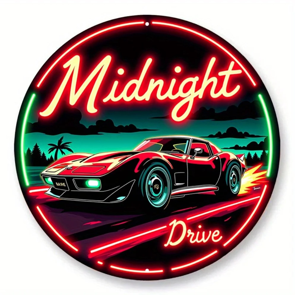 Insegna per auto al neon vinta - Vintage Lighting Decor recensione e prezzo