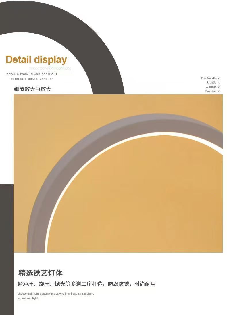 Lampada da tavolo ad anello ci - Lighting Table Decor recensione e prezzo