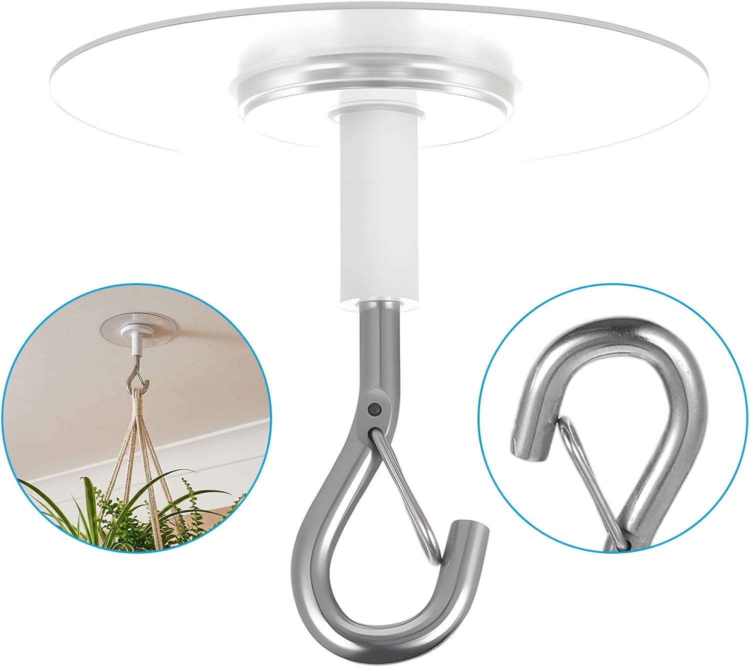 Ganci per soffitto autoadesivi - Decor Lighting Fans recensione e prezzo