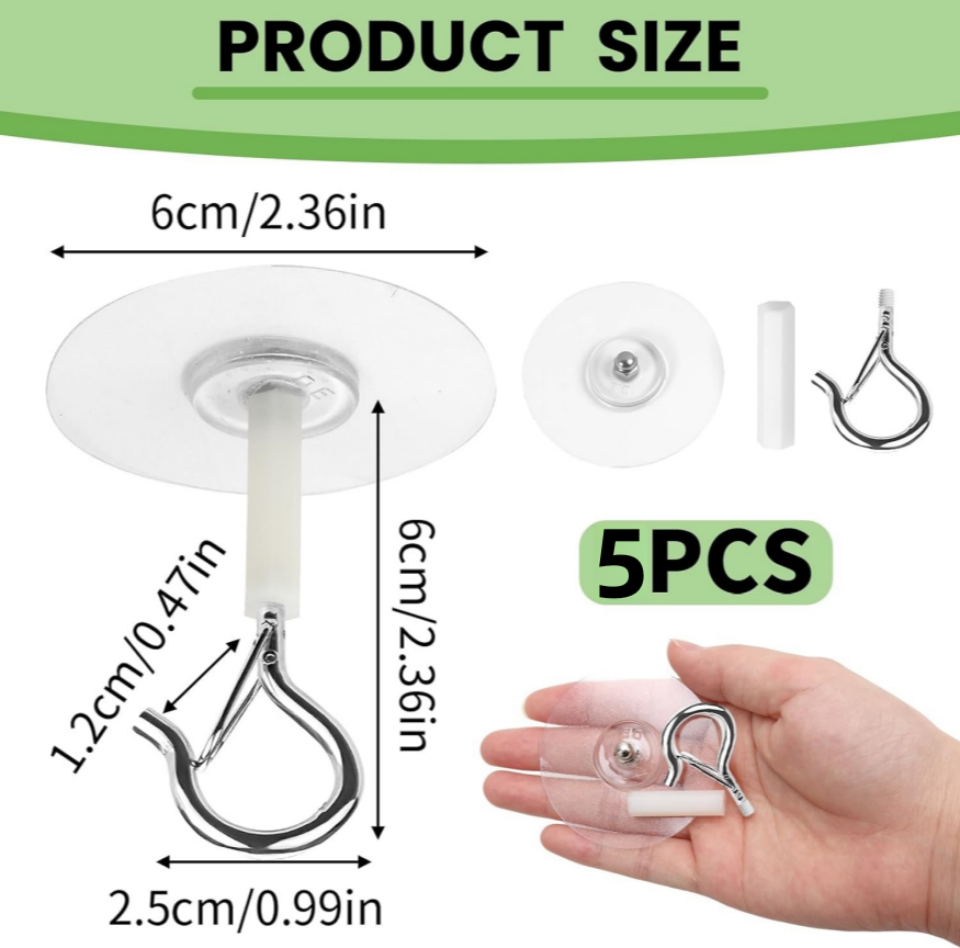 Ganci per soffitto autoadesivi - Decor Lighting Fans recensione e prezzo