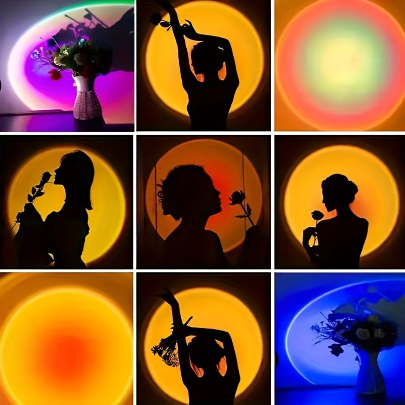 1 luce vibrante per proiezione - Sunset Lamp Projection recensione e prezzo