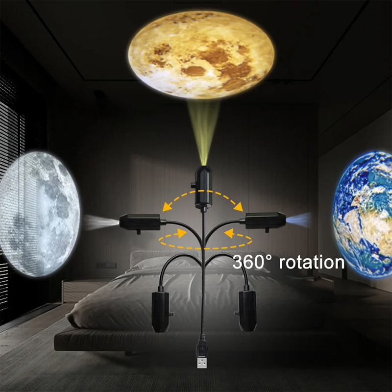 Soffitto USB Luna Terra Proiez - Sunset Lamp Projection recensione e prezzo