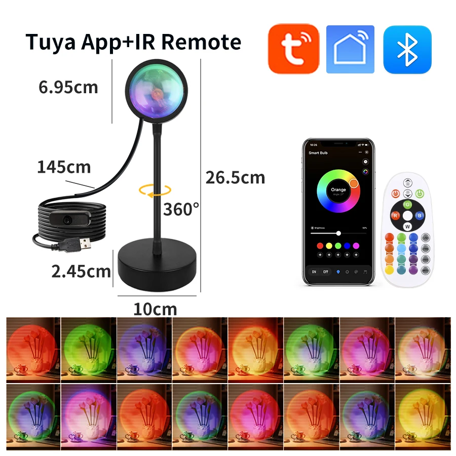 Lampada da tramonto intelligen - Sunset Lamp Projection recensione e prezzo