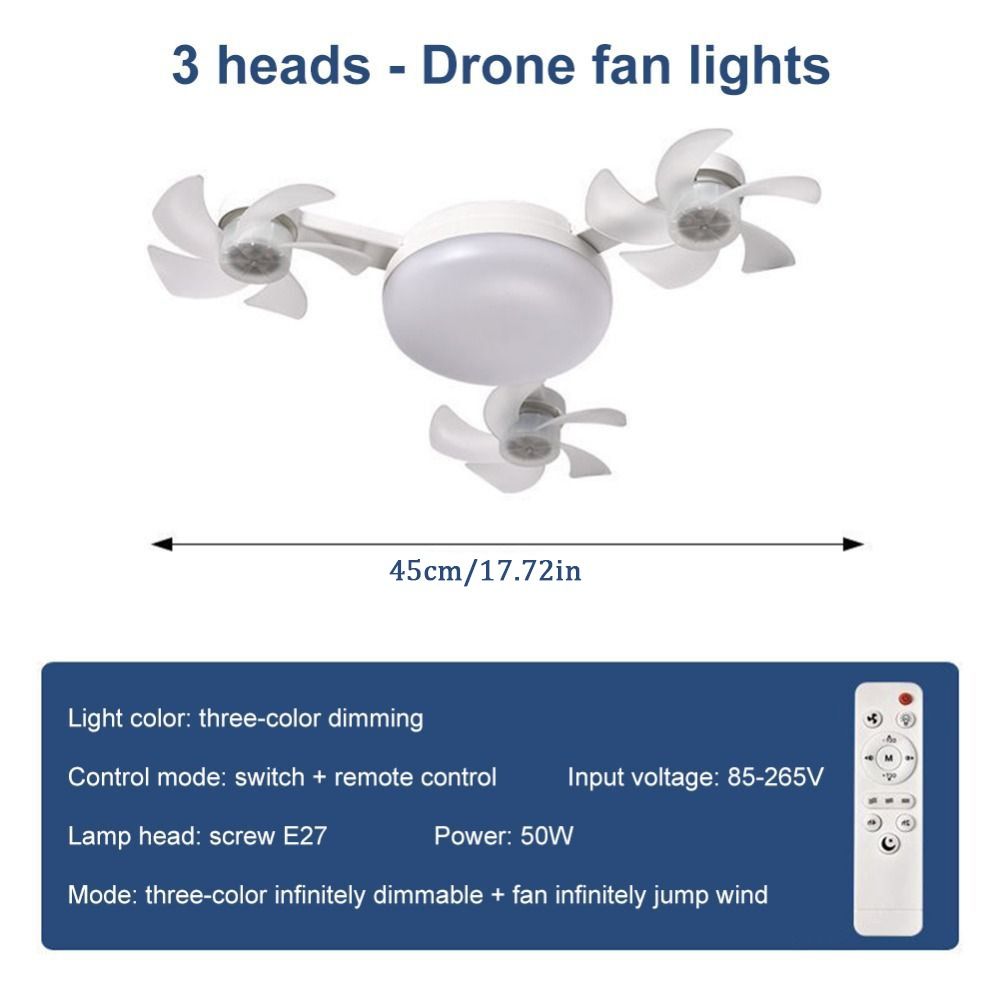 Ventilatore da Soffitto 2 in 1 - Decor Lighting Ceiling Fans recensione e prezzo