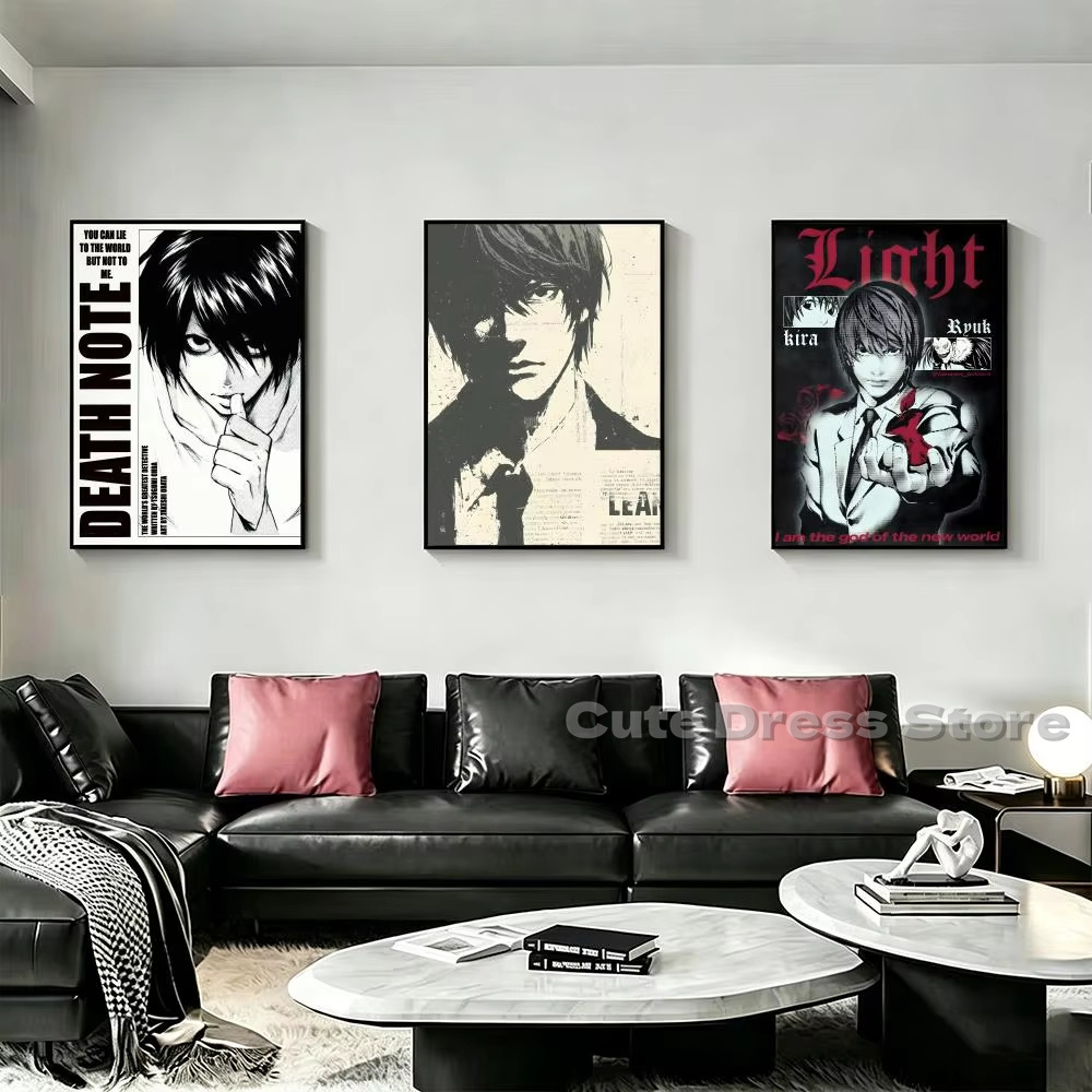 Stampa su tela Death Note senz - Lighting Room Decor Items recensione e prezzo