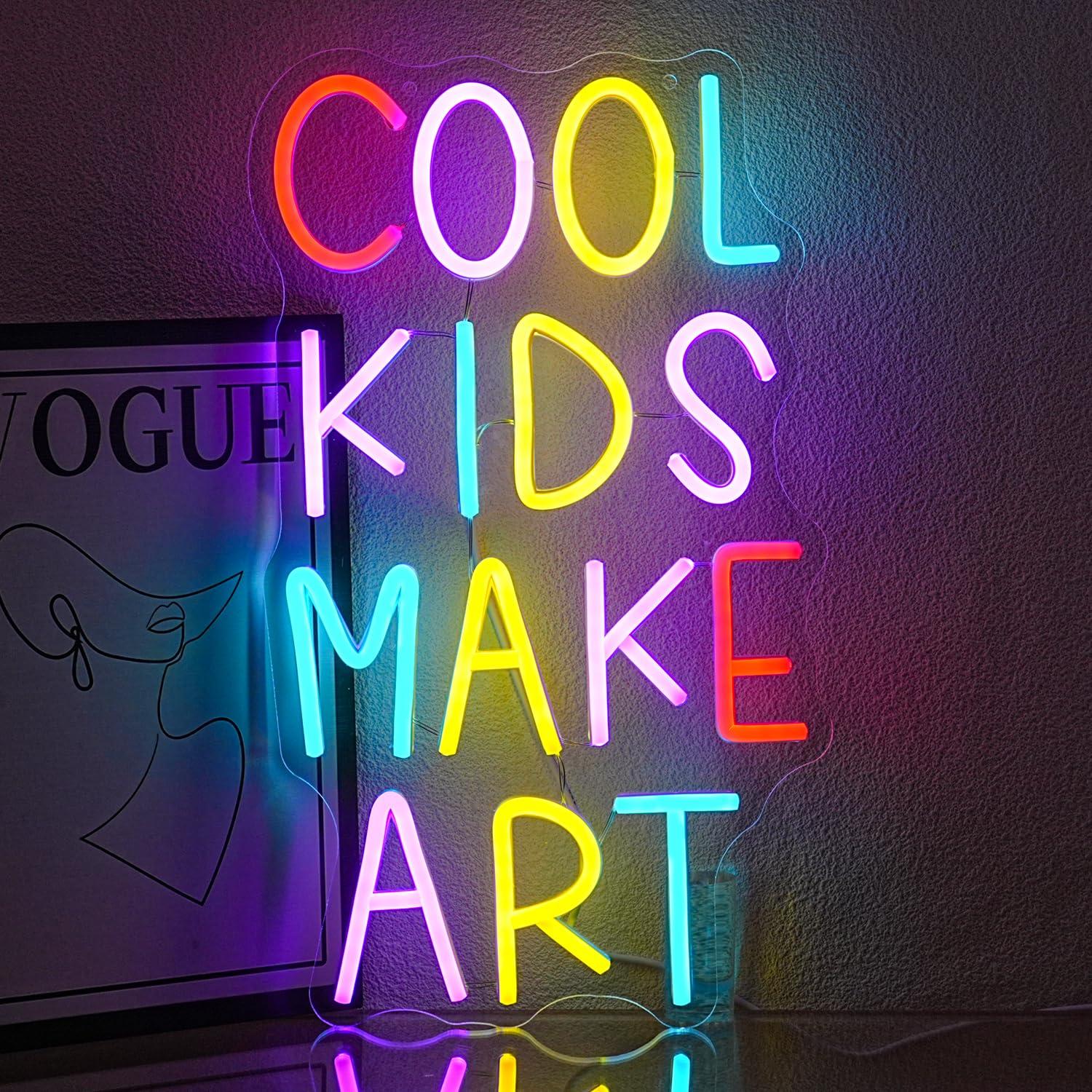 Insegna al Neon 'Cool Kids Mak - Wall Decor Lighting recensione e prezzo