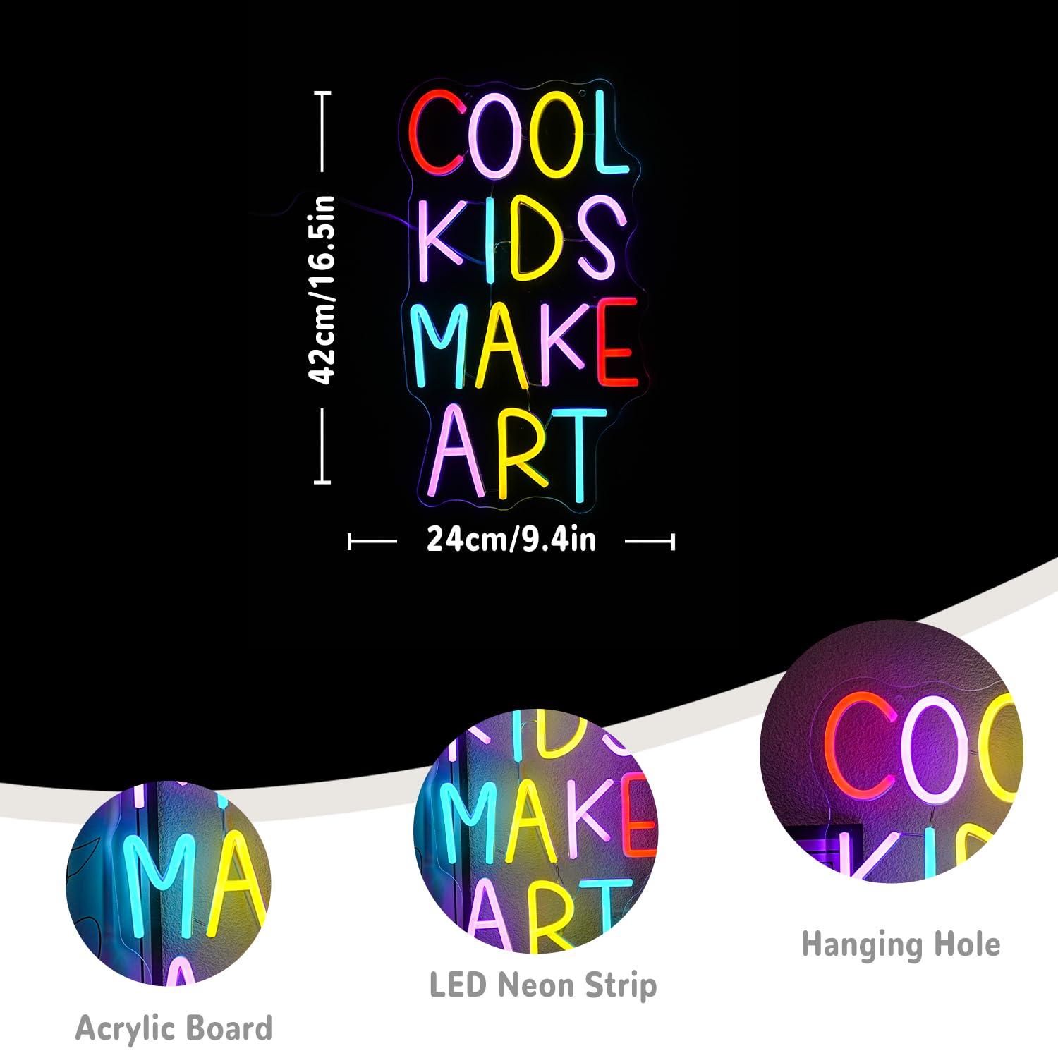 Insegna al Neon 'Cool Kids Mak - Wall Decor Lighting recensione e prezzo