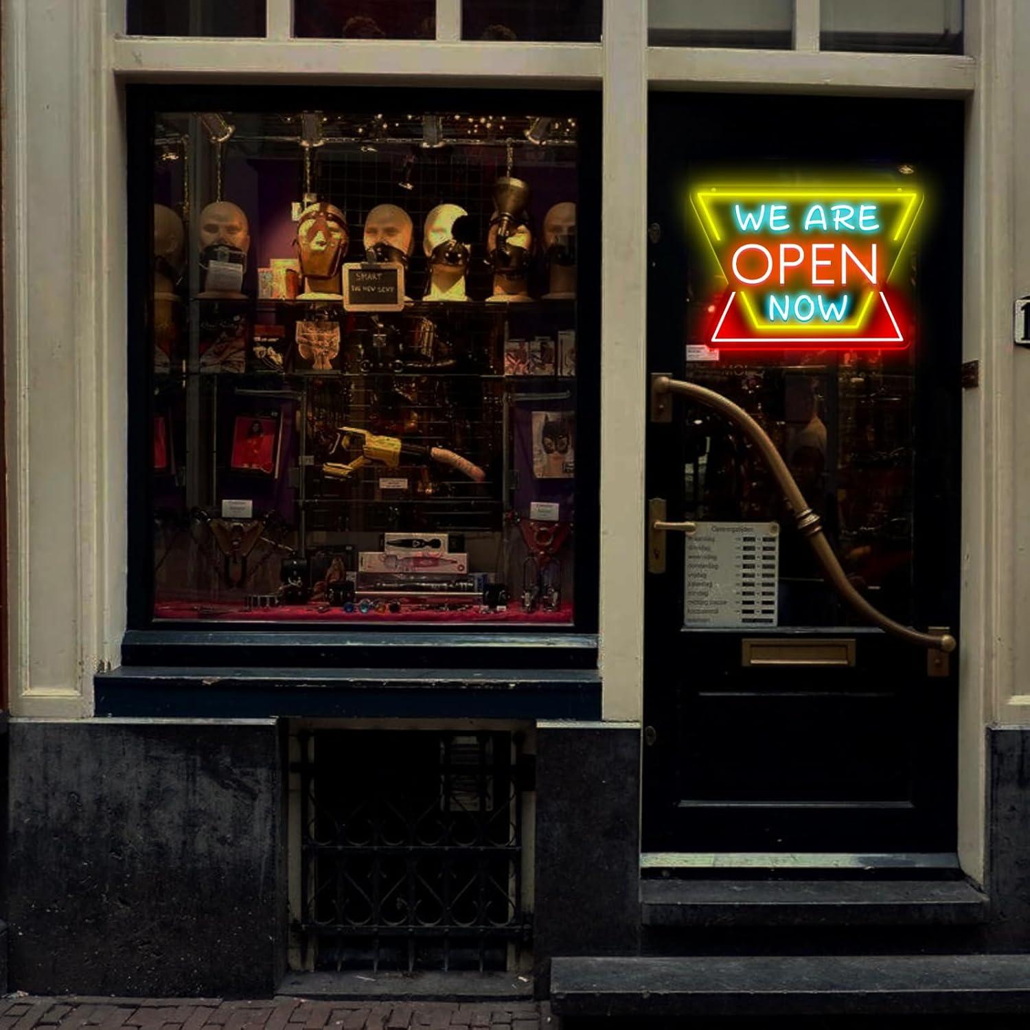 Insegna al Neon 'We Are Open N - Wall Decor Lighting recensione e prezzo