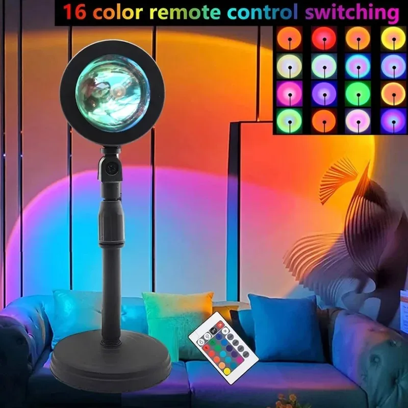 Lampada da tramonto a 16 color - Sunset Lamp Projection recensione e prezzo