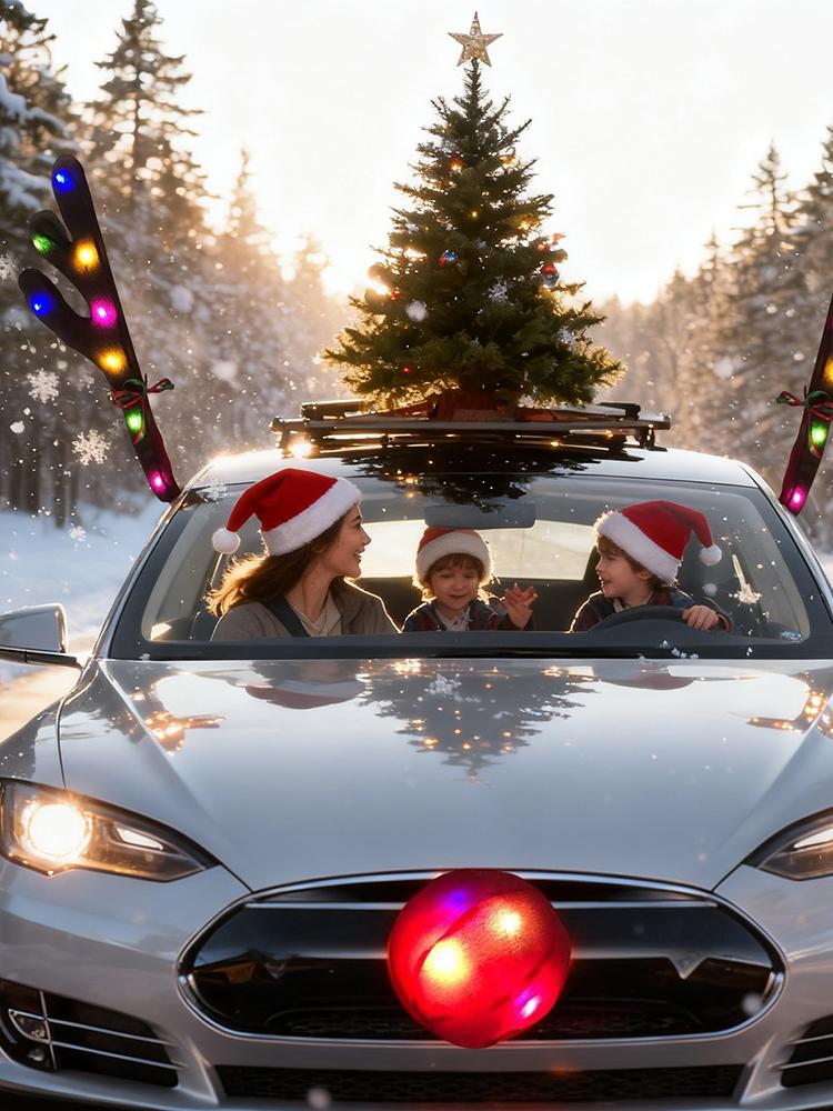Corna di renna per auto con co - Up Lighting Decor recensione e prezzo