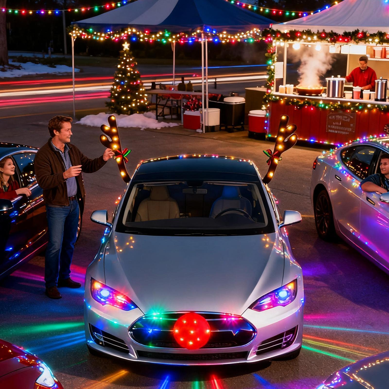 Corna di renna per auto con co - Up Lighting Decor recensione e prezzo